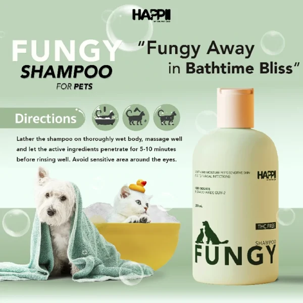 Happii Fungy Shampoo for Pets3
